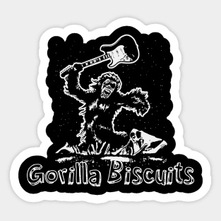 gorilla monster smash Sticker